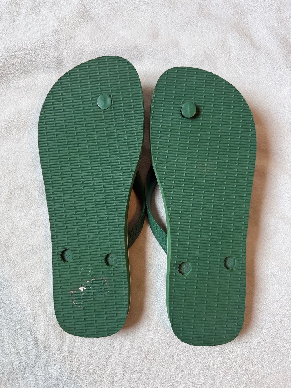 Bape x Havaianas Camouflage Flip Flops - Green & Brown Camo - Picture 3 of 3